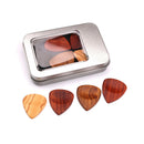 1 Pack Wood Guitar Finger Picks+Storage Box Organizer for Teen Girls Kids