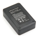 Lcd Dual Usb Battery Charger For En-El15 Camera Battery For Nikon 1 V1 D600