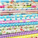 16pcs 25*38cm Pure Cotton Fabrics Patchwork Cotton DIY Sewing Quilting Cloth New
