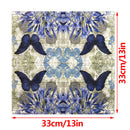 20PCS Napkins paper Decoupage Tissue Purple Flowers Butterfly wedding birth JR