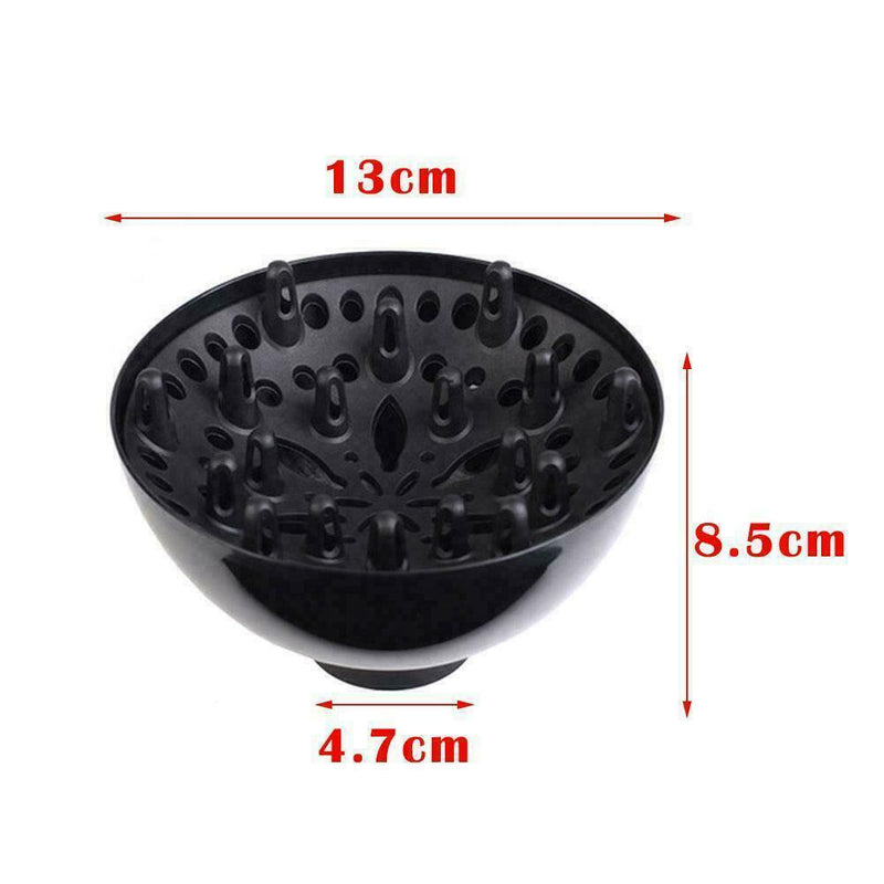 Hair Dryer Diffuser Salon Attachment Blower Nozzle Tool For Home Washable W2T3