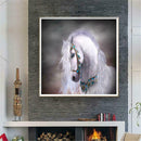 Horse 5D Round Diamond Painting Embroidery DIY Needlework Cross Stitch Set