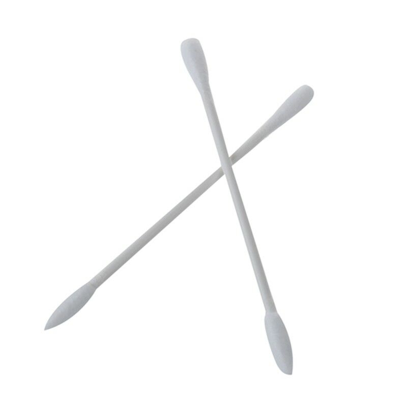 Cosmetic Makeup Dual Tip Cotton Buds Swabs Pack of Approx.100Pcs White A3O9