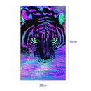 Colorful Tiger 5D Full Drill Diamond Painting Embroidery DIY Cross Stitch