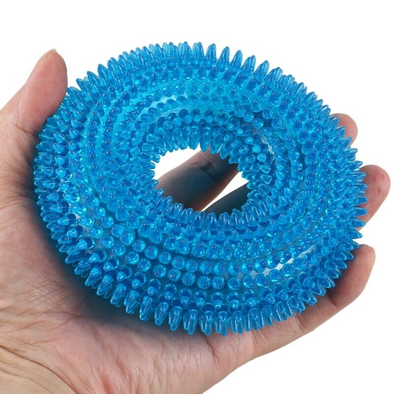 Durable Pet Puppy Dog Squeaky Chew Toys for Aggressive Chewers Dental Teeth C5B5