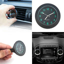 1x Mini Luminous Quartz Analog Watch Stick-On Clock For Car Boat Bike Motorcycle