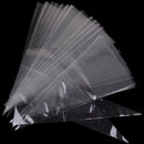 50pcs clear cone shape cellophane bags candy sugar popcorn flower gift bags  OZ