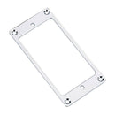 Flat Metal Chrome Humbucker Pickup Frame Mounting Ring For Electric Guitar Part