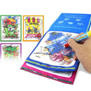 Kids Magic Book Animal Water Drawing Pen Coloring Book Painting Board w/ pen