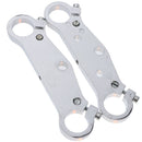 2x 49cc Motorcycle Scooter Front Fork Triple Clamp Tree Suspension 25mm