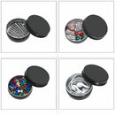 Aluminum Tin Cans - 40 Pack 1Oz / 30G Round Metal Tin Container Screw Top C H4V5