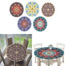 2pcs Round Dining Table Cloth Cover Round Catering Table Tablecover 48/60"