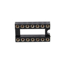 14 Pin DIP/DIL Turned Pin IC Socket Connector 0.3 inch Pitch 25pcs T3M6