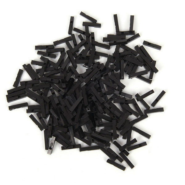 200Pcs 2.54mm 1P Pitch Dupont Jumper Wire Cable Housing Female Pin Connector SEA