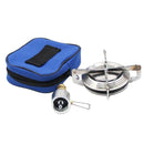 Ultralight Gas Stove Single Burner Adjustable With Storage Case For Hiking