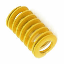 Yellow Alloy Steel Light Load Press Compression Spring 12x6x20mm H2S8