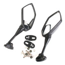 1 Pair Universal Motorcycles End Side Rearview Mirror Mounting Assembly Set