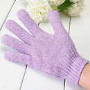 5PCS  Exfoliating Shower Skin Care Back Body Scrub Cleaning  Bath Gloves JS