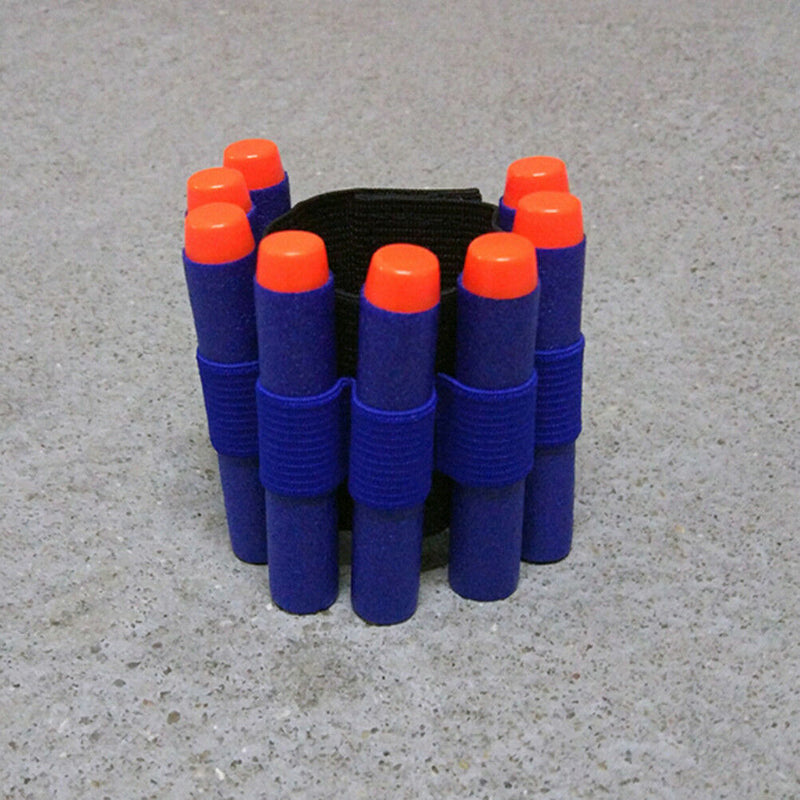 1pcs bullet blaster dart holder carrier bandolier elastic band for n-strike M&O