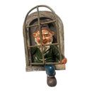 Elf Out The Door Tree Hugger Patio Garden Decoration Tree Sculpture Lawn Art