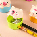 Cute Cat Plastic Pencil Sharpener For Kids Student School Office Home LJAU