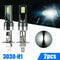 2* H1 200W 12000LM LED Car Fog Headlight Conversion Globes Bulbs Beam LD2004