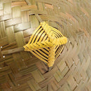 Straw Bamboo Durable Chinese Oriental Sun Fish Hat Farmer B7B2 Coolie Rice P7Y6