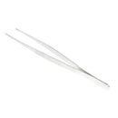 Stainless Steel Straight Tweezers, Serrated Tip Forcep, Laboratory, 300mm
