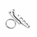 Mini Stainless Multi Tool EDC Pocket Bottle Opener Screwdriver Keychain lj