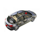 Car Reversing Rear View Camera For Volkswagen Skoda Jing Rui / Santana / PO D4G2