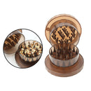 ABS Plastic Pellets Fishing Bait Crusher Boilie Grinder Box Fooder Brown