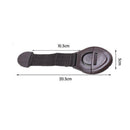 Toddler Baby Kid Child Safety Lock Proof Cabinet Drawer Door- Cupboard 5 Fr B8B6