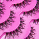 5 Pairs Eye Lashes Demi Wispies Natural Long Thick False Eyelashes Handmade A+