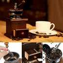 Wooden Mini Manual Bean Coffee Grinder Hand Crank Spice Grinding 2020