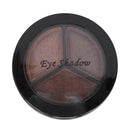 Professional Smoky Cosmetic Set 3 Colors Natural Matte Eyeshadow Makeup Too M8E1