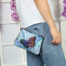 DIY Butterfly Special Shaped Diamond Painting Leather Chain Crossbody Bags