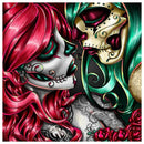 5D DIY Full Drill Diamond Painting Strange Face Cross Stitch Embroidery Kit