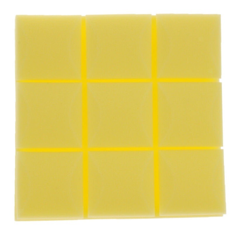 6pcs Acoustic Foam Sound Absorption Panels Sound Isolation Foam Yellow Color