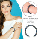Crystal Cuff Bracelet Opening Bangles Women Girl Fashion Charm Jewelry Gift