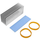 Aluminum M.2 Nvme Ssd Heatsink Cooling Heat Dissipation M.2 Solid State Har