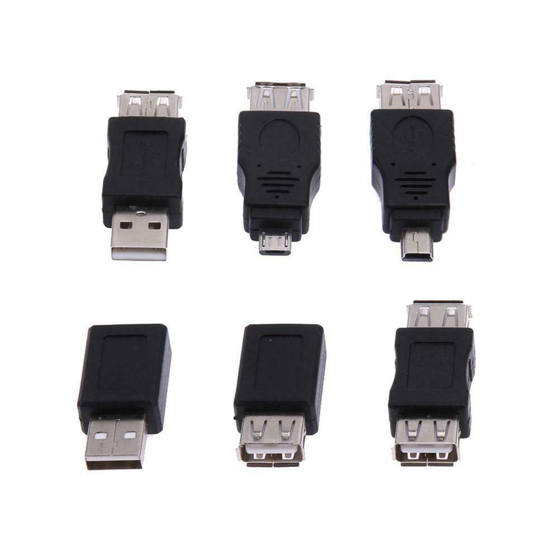 12pcs OTG F/M mini Adapter Converter USB Male to Female Micro USB