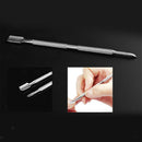 4Pcs Cuticle Pusher Nail Dead Hard Skin Callus Trimmer Remover Cleaner Set