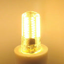 Dimming LED Corn Bulb Mini Silicone lamp 72 Leds SMD 4014 E12 220V 200V-240