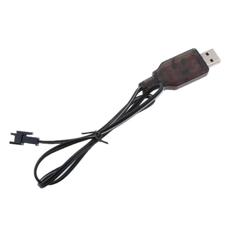 USB Charging Adapter Cable For 7.2V Battery Nimh, USB Plug To SM-2P Plug Socket