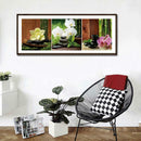 3pcs 5D DIY Full Drill Diamond Painting Stone Cross Stitch Embroidery Kit