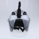 Motorcycle Adhesive Helmet Mohawk Hair Patches Skinhead Costumes Wig Black