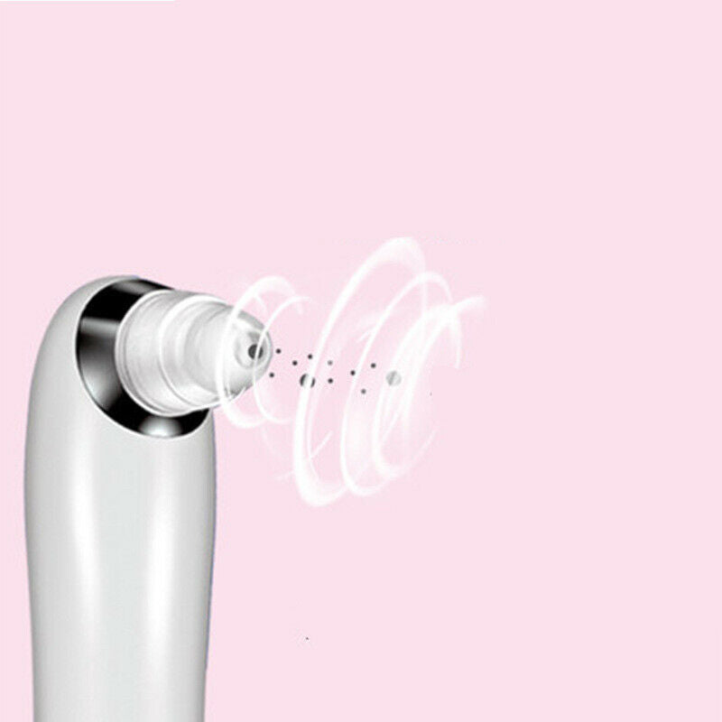 Blackhead Remover Machine Pore Cleaner Portable 4 Replaceable Heads Suction D1H6