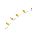 Fishing Wire Leader 4 Spinner Baits Steel Line Leader Fishing Tackle 26.5cm
