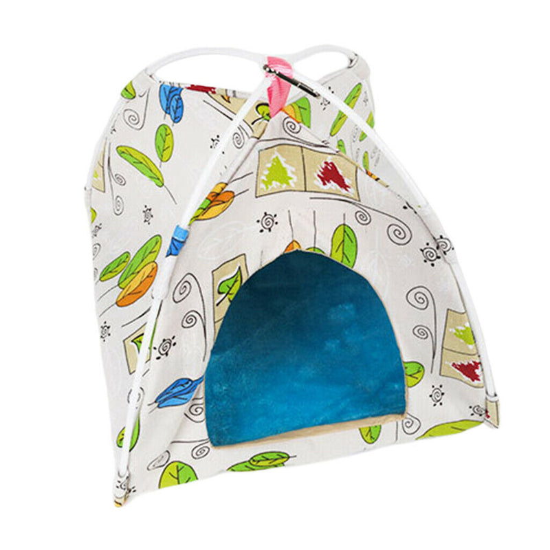 Hamster Rabbit Chinchilla Squirrel Tent Teepee House Sleeping Cave Bed S