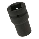 1 inch Drive 22mm 6 Point Hex Ratchet Socket Adapter Impact Tool 80mm Long